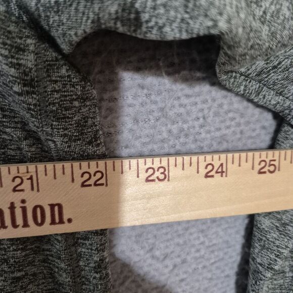 Athleta Women's Untempo Long Sleeves Heathered Green Shirt 382880-15 XL - Picture 6 of 7